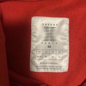Savage X Fenty Red Top